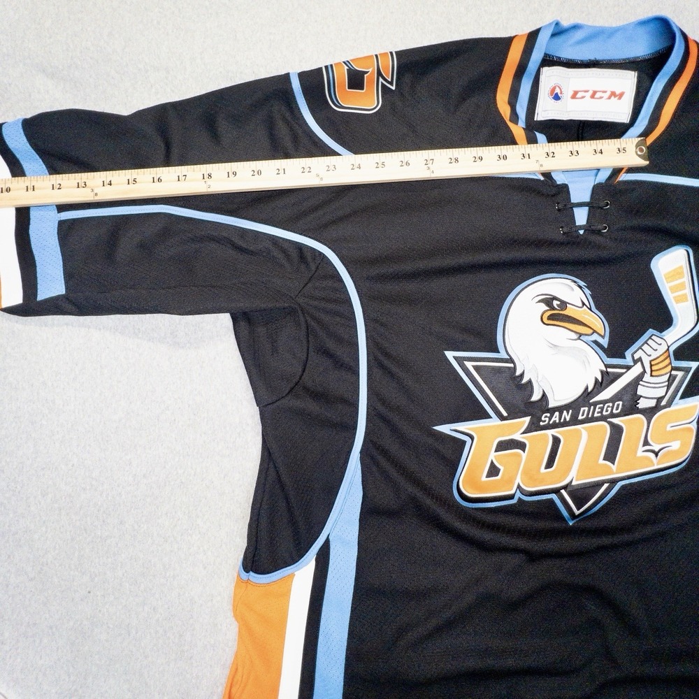 CCM San Diego Gulls AHL Hockey Ducks Mens Large - Picture 9 of 9